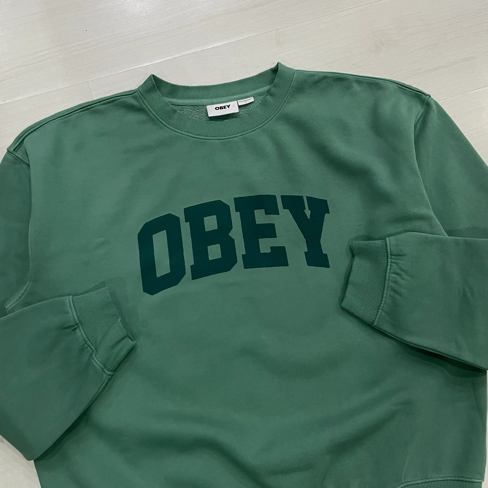Obey - Collegiate Crewneck (Pigment Rainfotest)
